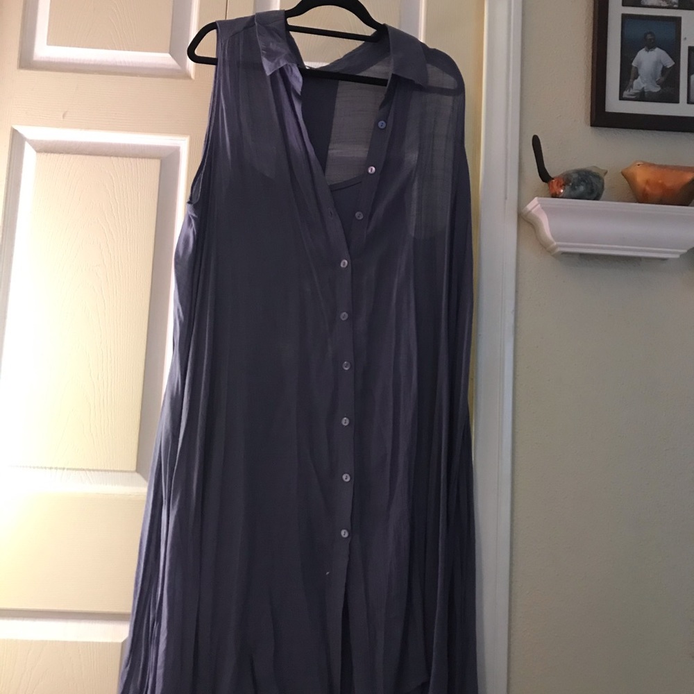 Gauze summer dress